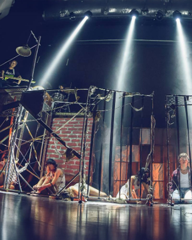 Escenografía Lápices, el musical (2018)